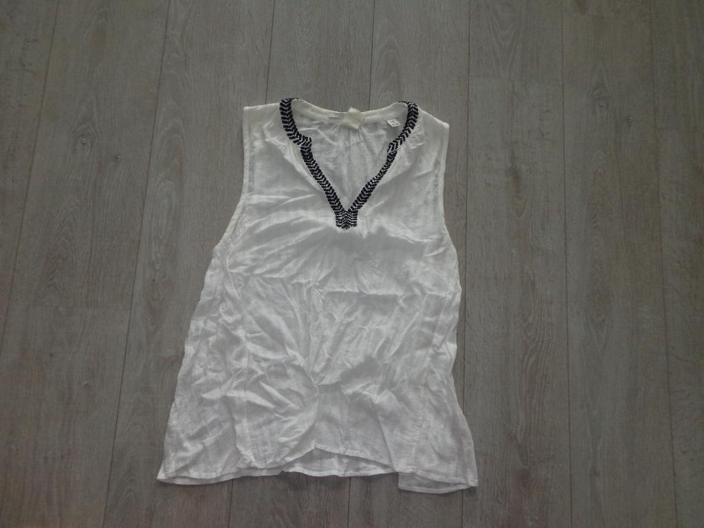 mooie witte damestop van Scotch & Soda, maat 4/XL, Wit, Maat 46/48 (XL) of groter, Ophalen of Verzenden, Zonder mouw
