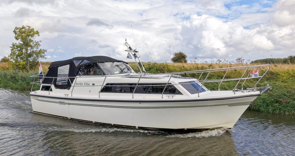 excellent 9.60 OK AK (bj 2000), Watersport en Boten, Gebruikt, Overige brandstoffen, 9 tot 12 meter, 50 pk of meer