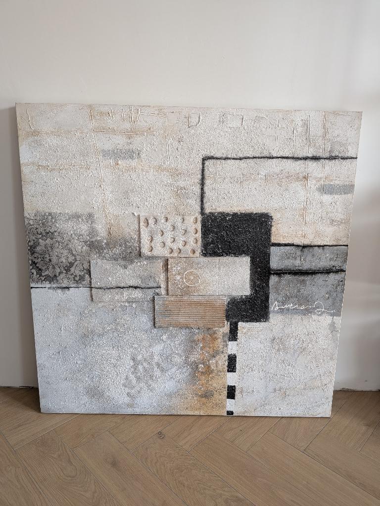Schilderij canvas, Huis en Inrichting, Woonaccessoires | Schilderijen, Tekeningen en Foto's, Ophalen, Zo goed als nieuw, Schilderij