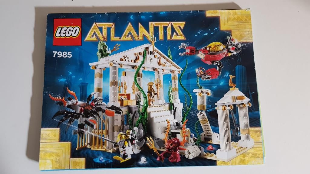 Lego 7985  ** ATLANTIS ** Zeldzaam, Ophalen of Verzenden, Zo goed als nieuw