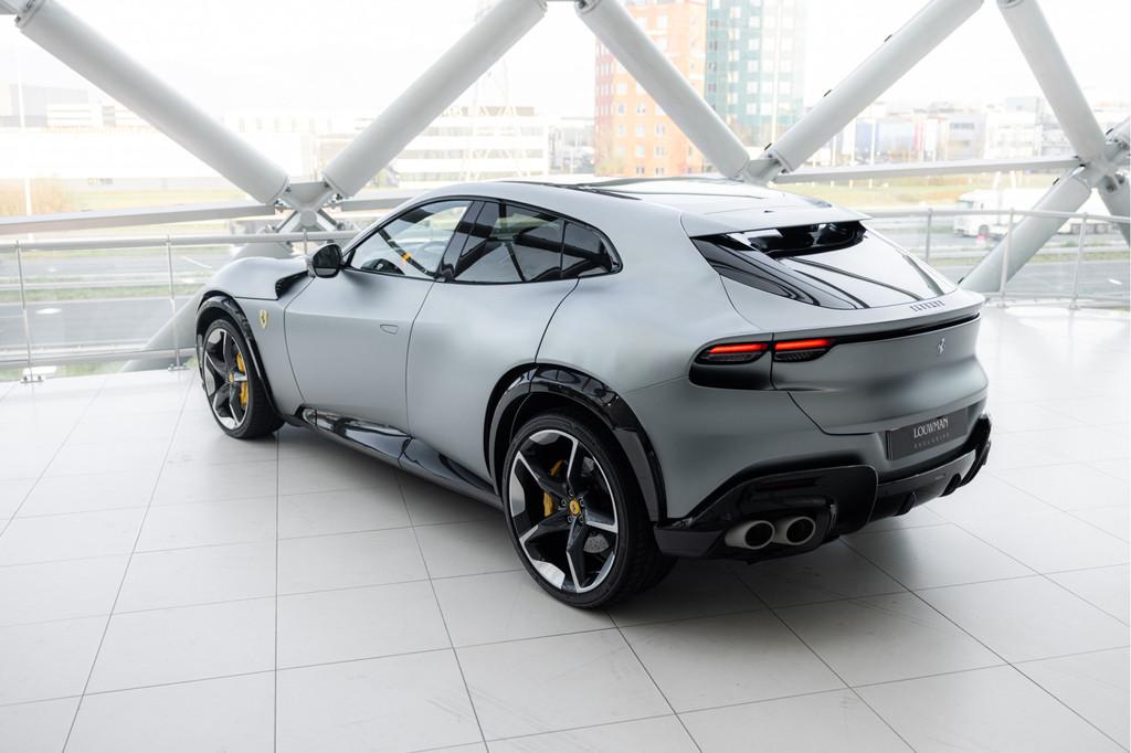 Ferrari Purosangue 6.5 V12 | Matte PPF | Panorama | CF Exter, Auto's, Ferrari, Automaat, 2033 kg, Gebruikt, Zwart