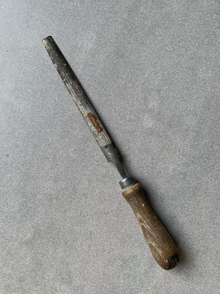 NICHOLSON Holland 2nd cut vijl | houten handvat, Antiek en Kunst, Antiek | Gereedschap en Instrumenten, Ophalen of Verzenden