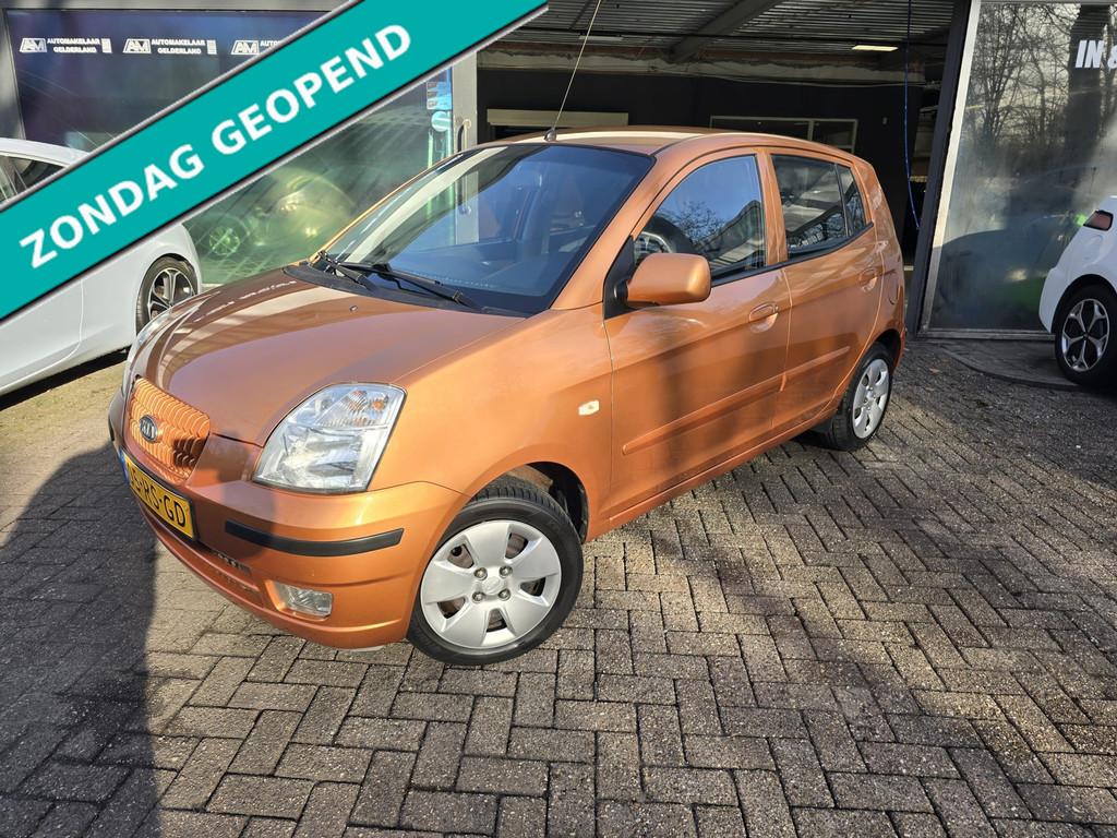 Kia Picanto 1.1 EX | AUTOMAAT | 12MND GARANTIE | AIRCO | NIE, Auto's, Kia, Stof, Gebruikt, Origineel Nederlands, Metallic lak