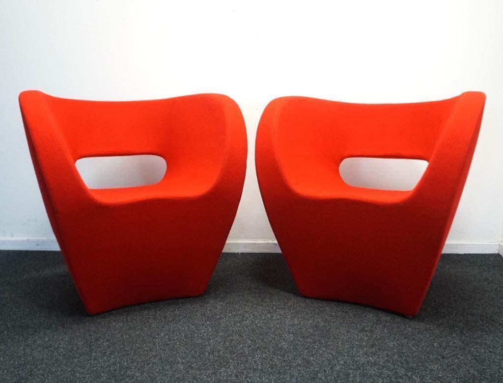 Moroso Little Albert Design Fauteuils | Rood | Design, Gebruikt, -, Minder dan 75 cm, -