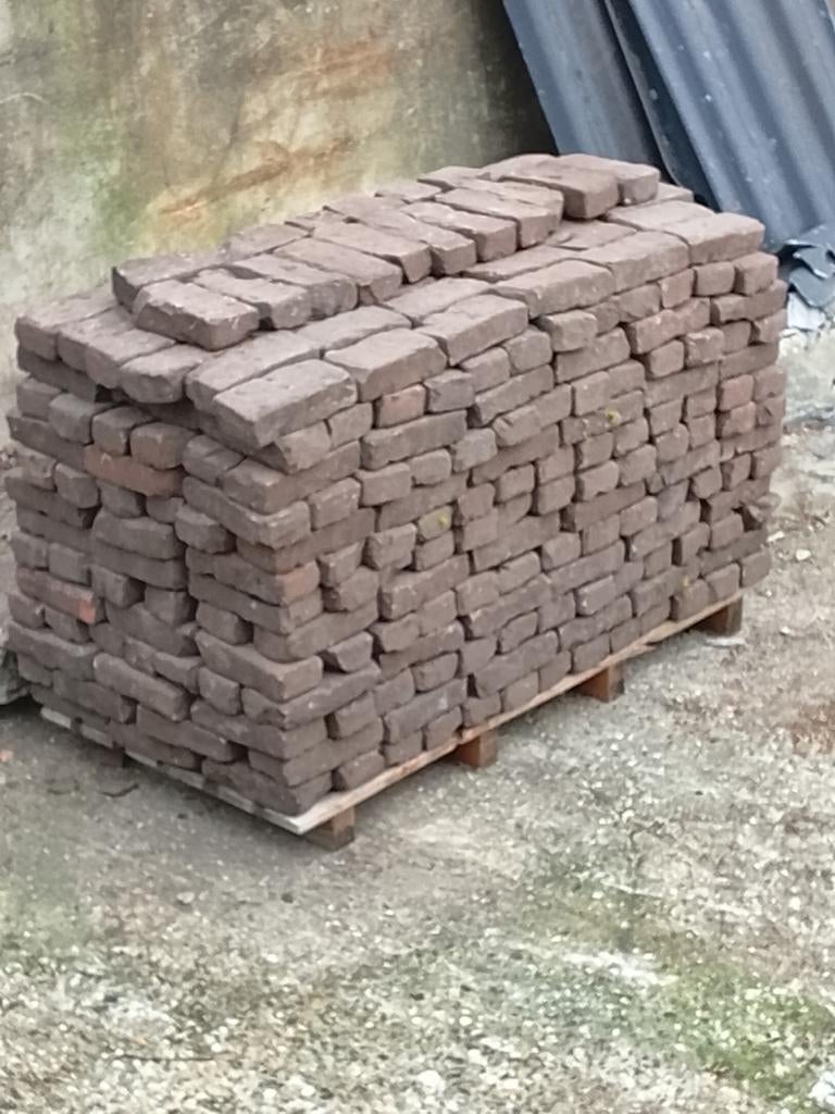 Oude waaltjes, Tuin en Terras, Tegels en Klinkers, Ophalen, Gebruikt, Klinkers