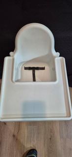 Witte Meegroeistoel met Gordel, Ophalen, Gebruikt, Meegroeistoel, Gordel(s)