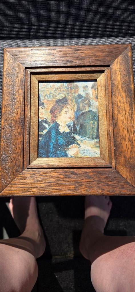 Ingelijste reproductie van renoir, Ophalen of Verzenden