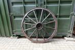 Wagenwiel, origineel houten wagenwiel, ø126 cm. KIJK NU!, Ophalen
