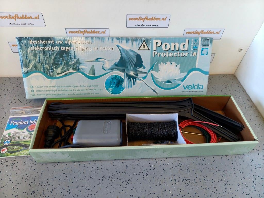 Velda vijver bescherming schrikdraad, Nieuw, Ophalen of Verzenden, Velda, /