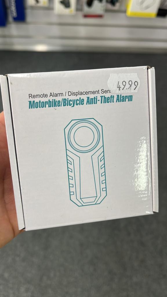 Anti diefstal alarm voor motors/fatbike, Ophalen, Zo goed als nieuw