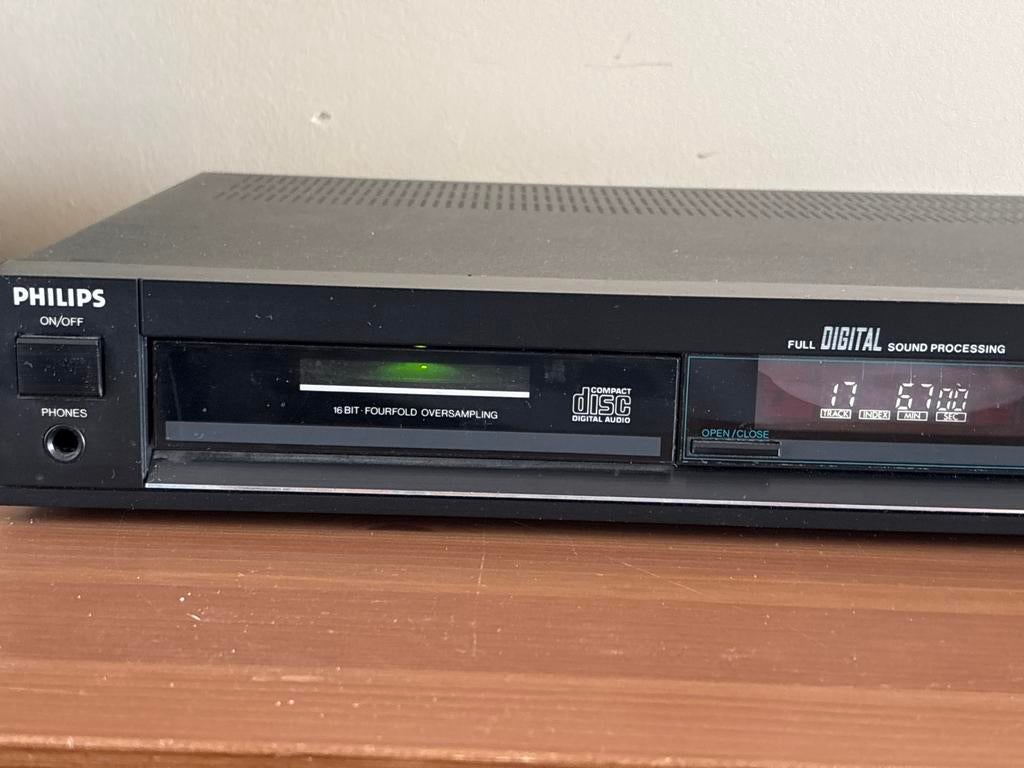 Philips CD640 Compact Disc Speler, Audio, Tv en Foto, Cd-spelers, Gebruikt, Philips, Ophalen of Verzenden