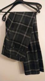 Als nieuw Ruit Chino RIVER ISLAND Grijs Zwart W32 L34, Zwart, Zo goed als nieuw, River Island, Verzenden