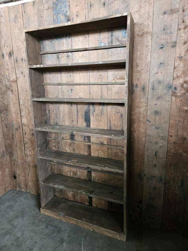 oud staand rek ``WOONWINKEL RUSTIEK``, Antiek en Kunst, Ophalen