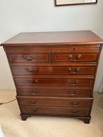 Klassieke Houten tv kast met klep, Huis en Inrichting, Kasten | Ladekasten, Ophalen, Gebruikt, 50 tot 100 cm, 3 of 4 laden