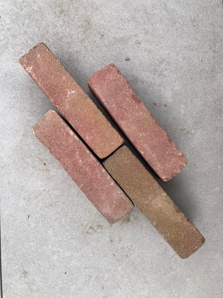 Gebakken klinkers rood waalformaat | 2 bigbags, Tuin en Terras, Ophalen of Verzenden, Zo goed als nieuw