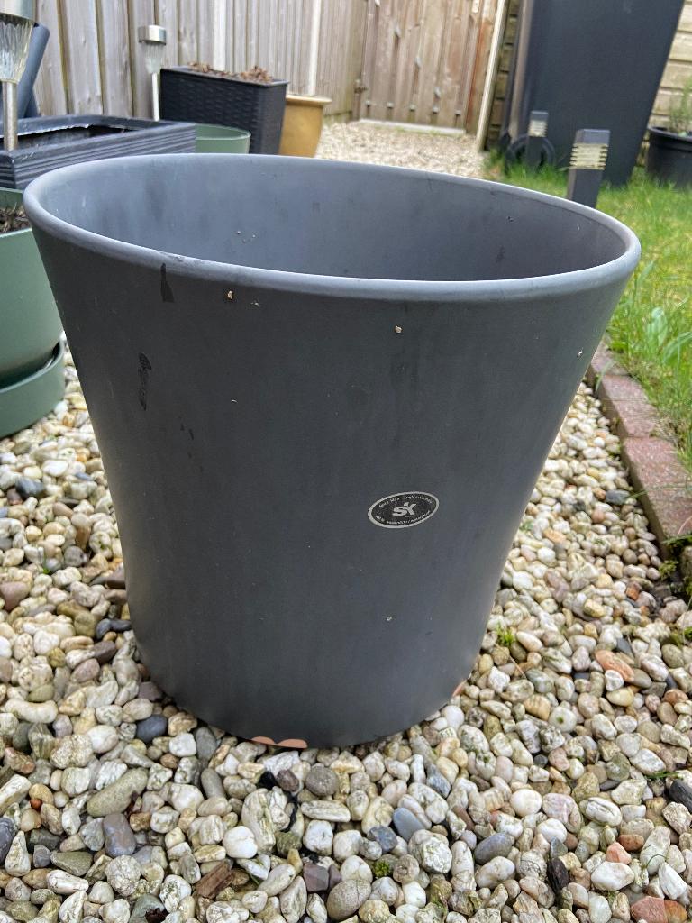 Pot, Tuin en Terras, Ophalen, Gebruikt, Rond, Balkon