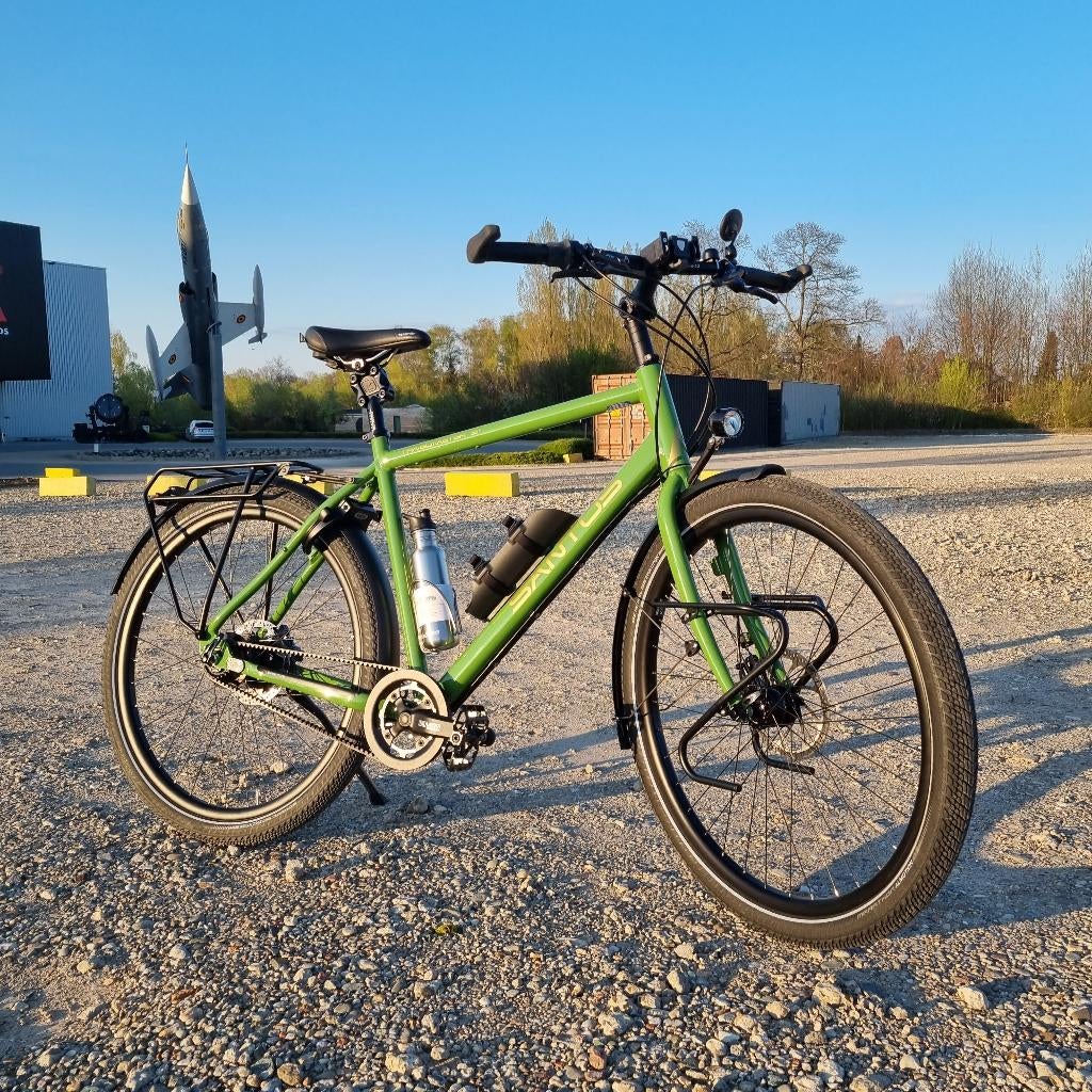 Santos Travelmaster 3+ (2023 maat 57 ), 28 inch, Gebruikt, 10 tot 15 versnellingen, 57 tot 61 cm