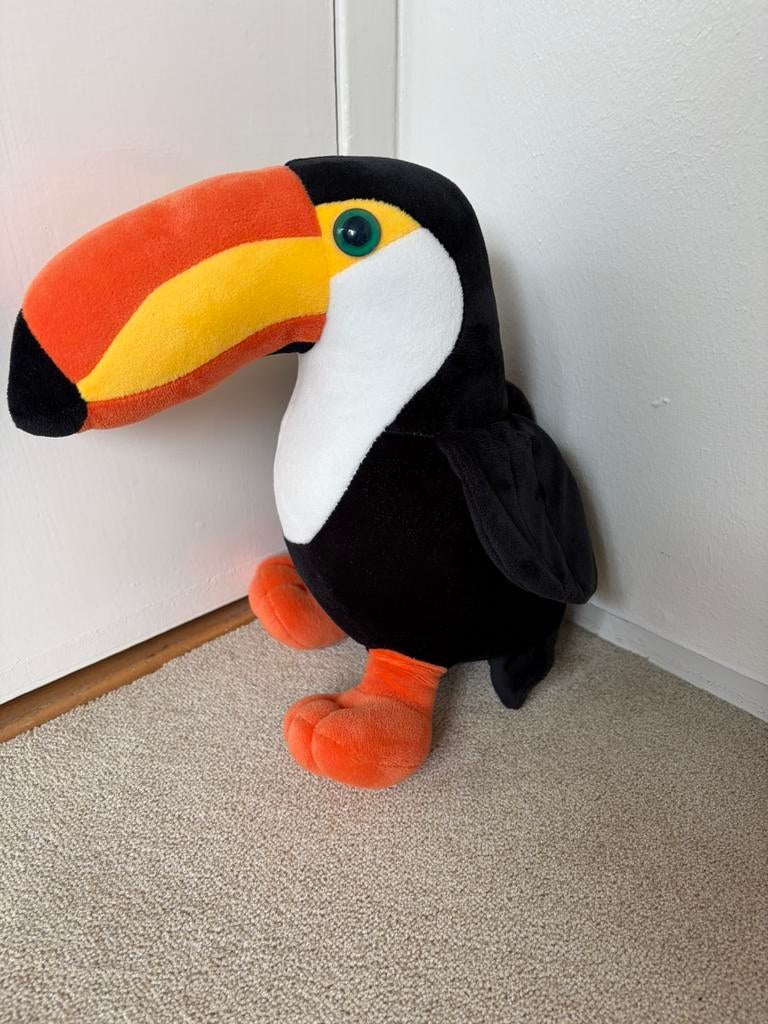 Knuffel toekan, Ophalen of Verzenden, Zo goed als nieuw, Overige typen