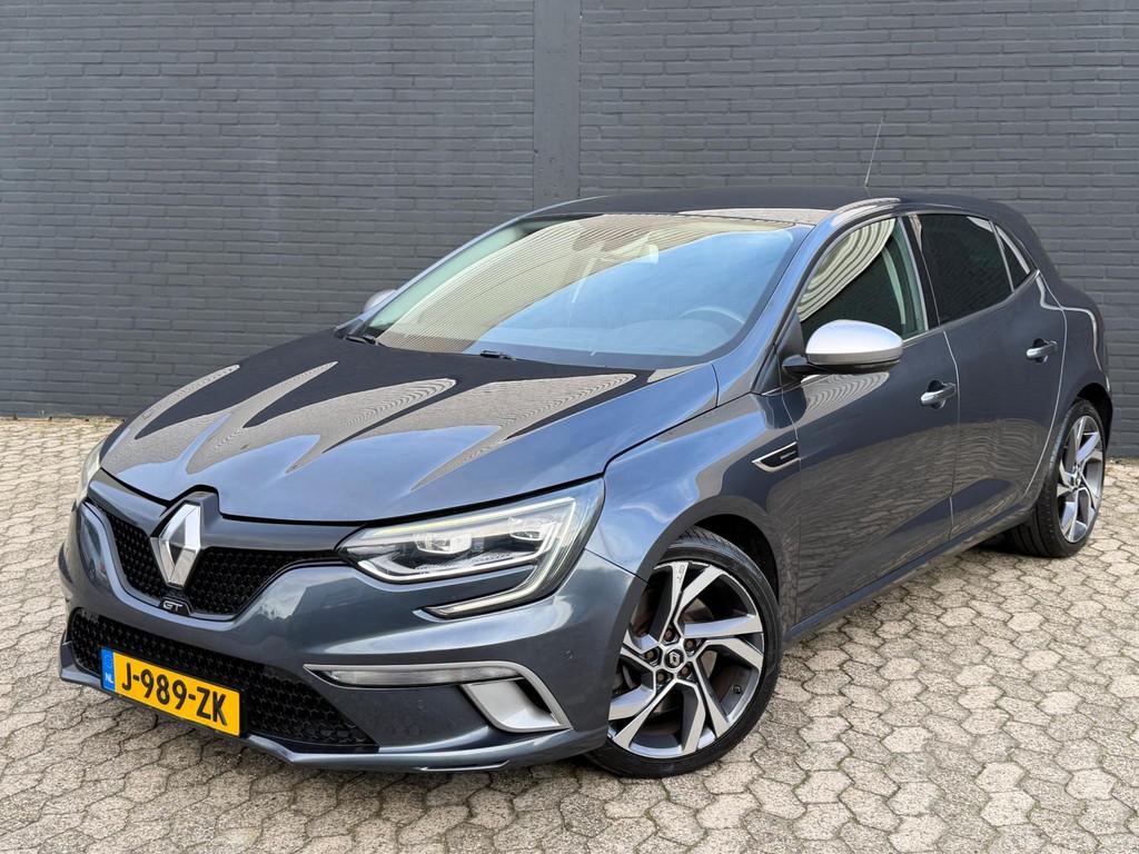 Renault Mégane 1.6 TCe GT, VOL OPTIES, LANE ASS, KUIPSTOELE, Gebruikt, 4 cilinders, 1650 kg, Adaptive Cruise Control