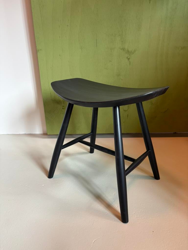 Fredericia J63 kruk krukje design: Ejvind A. Johansson, Gebruikt, Fredericia, Ophalen of Verzenden, X