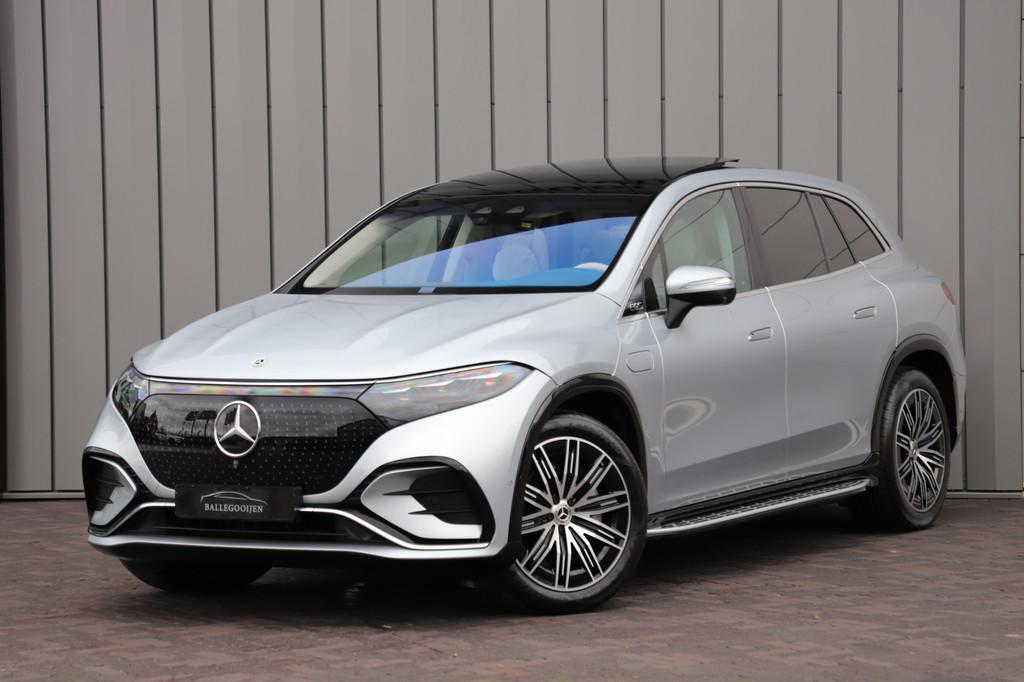 Mercedes-Benz EQS SUV 450+ AMG 108 kWh | 360PK | Massage | H, Automaat, Achterwielaandrijving, Gebruikt, 750 kg