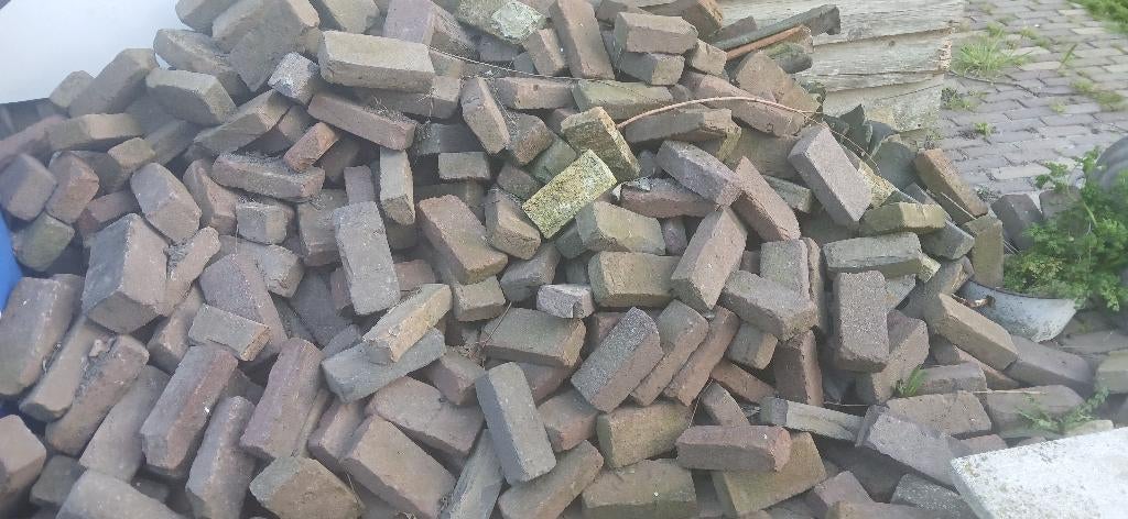 Straat klinkers, Ophalen of Verzenden, Gebruikt, Beton, Klinkers