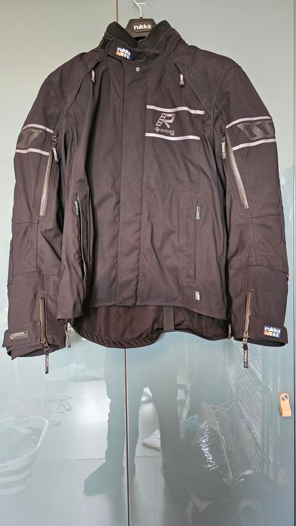 RUKKA RAPTO-R Goretex Heren motorjas (Maat 58)., Motoren, Jas | textiel, Heren, Rukka, Ophalen of Verzenden