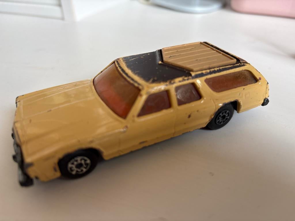 Matchbox K-67 K-68 Dodge Monaco Estate Bruin 1:43, Ophalen of Verzenden, Gebruikt, Auto, Matchbox