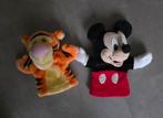 Disney Handpoppen – Teigetje & Mickey Mouse, Ophalen of Verzenden
