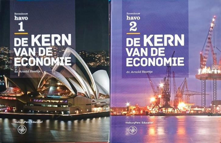 De KERN van de Economie Bovenbouw HAVO of VWO 1/2 A. Heertje, Boeken, Schoolboeken, Zo goed als nieuw, Economie, Overige niveaus