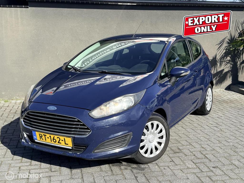 Ford Fiesta 1.0 EcoBoost Titanium, Auto's, Voorwielaandrijving, Euro 5, 101 pk, Blauw