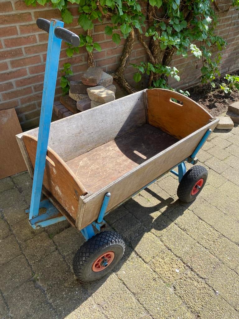 Stevige bolderkar - Ideaal voor tuin of strand, Ophalen of Verzenden, Gebruikt