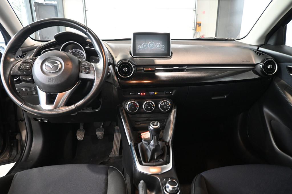 Mazda 2 1.5 Skyactiv-G GT-M Line Airco Navigatie Stoelverwar, Auto's, Mazda, Voorwielaandrijving, Stof, Gebruikt, 4 cilinders
