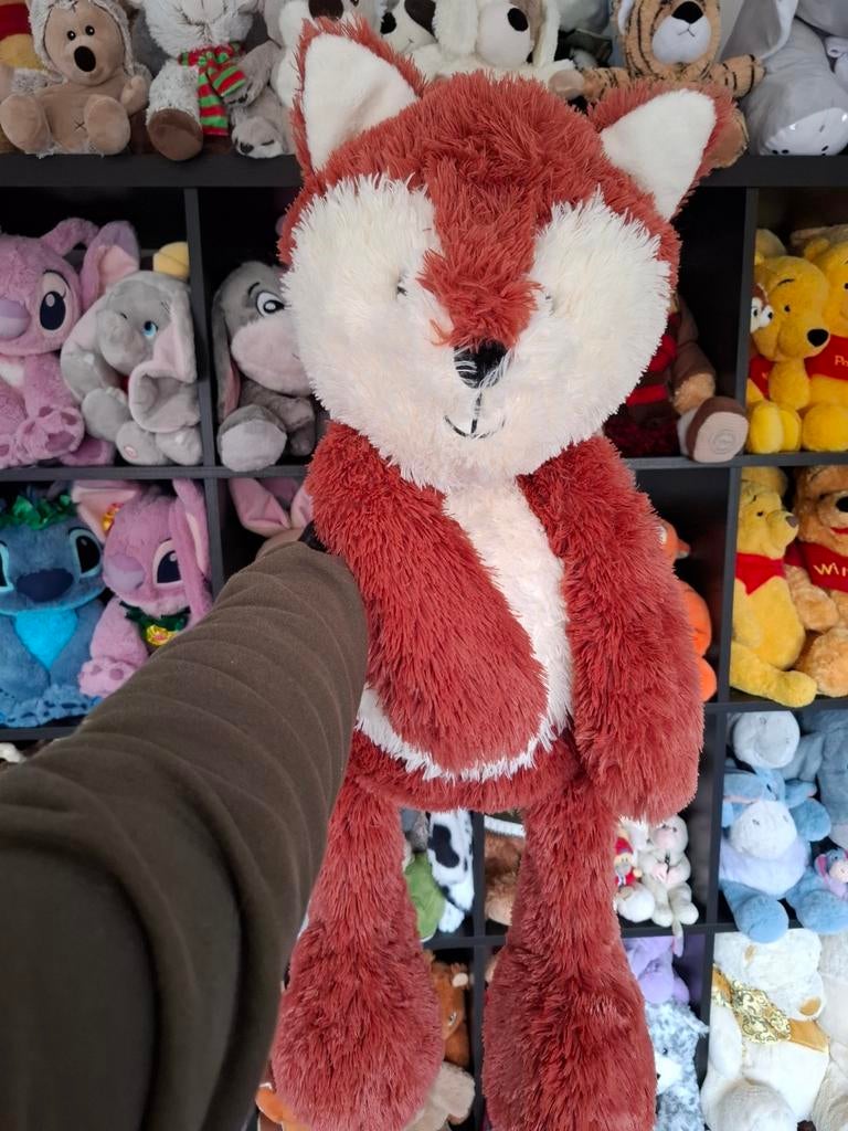 Hema vos knuffel, Oranje, Hema, Verzenden, Zo goed als nieuw