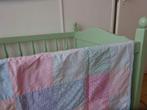 babykleed        Patchwork in roze, blauw, licht groen, Ophalen of Verzenden, Zo goed als nieuw, 70 tot 85 cm, Deken