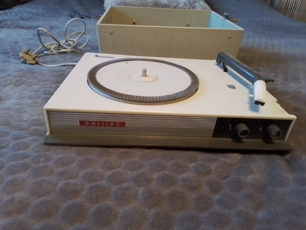 Tekoop vintage platenspeler, Ophalen, Philips