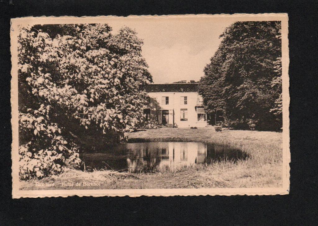 Bathmen, "Huize de Beekhof"., Ophalen of Verzenden, 1920 tot 1940, Ongelopen, Overijssel