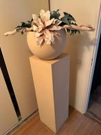 Mooi zuil met plant, Ophalen, Zo goed als nieuw
