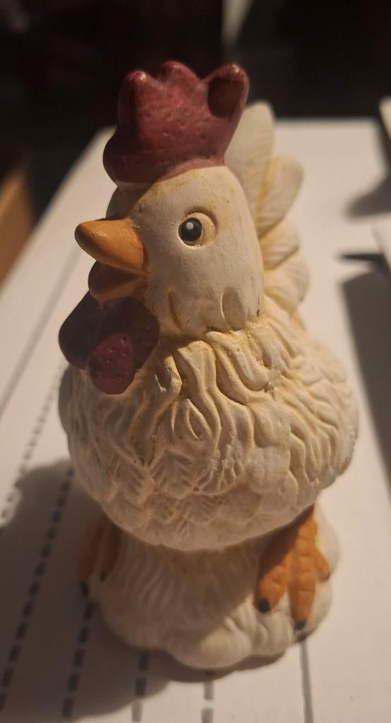 Kippen/ haan beeldje, Ophalen, Zo goed als nieuw, Dier