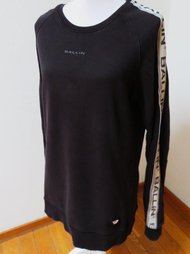 P10 PURE WHITE BALLIN trui zwart L = 38/40, Maat 38/40 (M), Zwart, Pure White Ballin, Ophalen of Verzenden