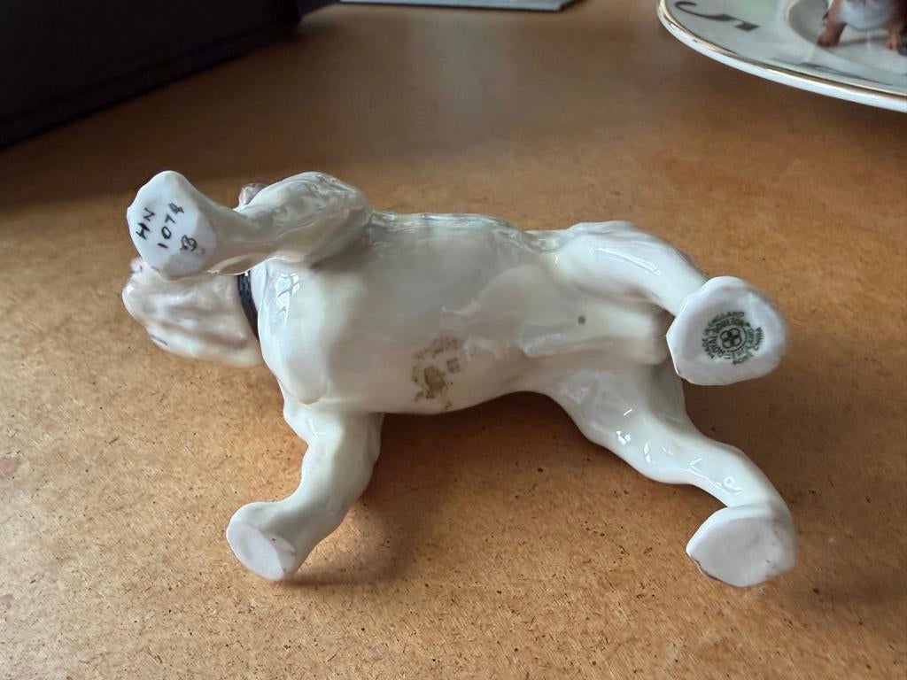 2 Royal Doulton beeldjes van Engelse bulldoggen, Ophalen of Verzenden, Nieuw, Overige soorten