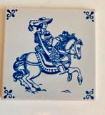Mooie wandtegel ‚Ruiter‘, Mosa, Ophalen of Verzenden