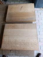 Eiken Bladen en Balken, Doe-het-zelf en Verbouw, Hout en Planken, Ophalen, Eiken, Nieuw, 50 mm of meer