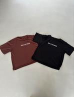 Balenciaga dames  T-shirts (2 stuks) maat s nieuwe, Kleding | Dames, T-shirts, Maat 38/40 (M), Bruin, Ophalen of Verzenden, Zo goed als nieuw