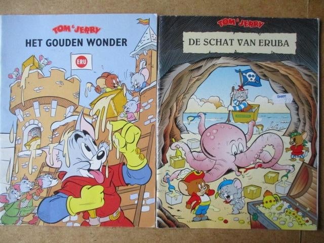 adv8417 tom en jerry eru, Boeken, Stripboeken, Eén stripboek, Ophalen, Gelezen