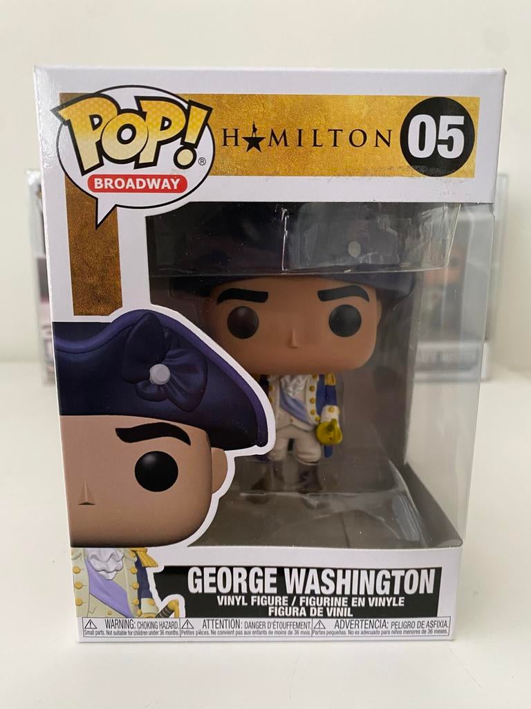 Funko Pop! Broadway Hamilton George Washington #05, Verzamelen, Poppetjes en Figuurtjes, Ophalen of Verzenden, Zo goed als nieuw