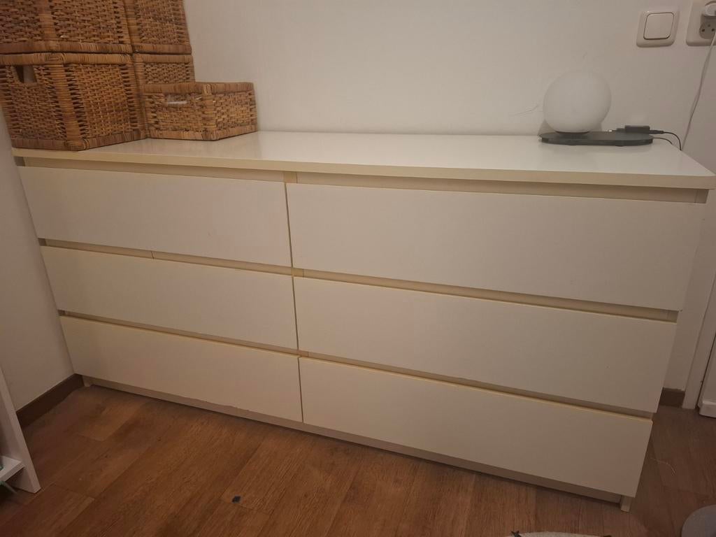 white dresser - ladekast, Ophalen of Verzenden