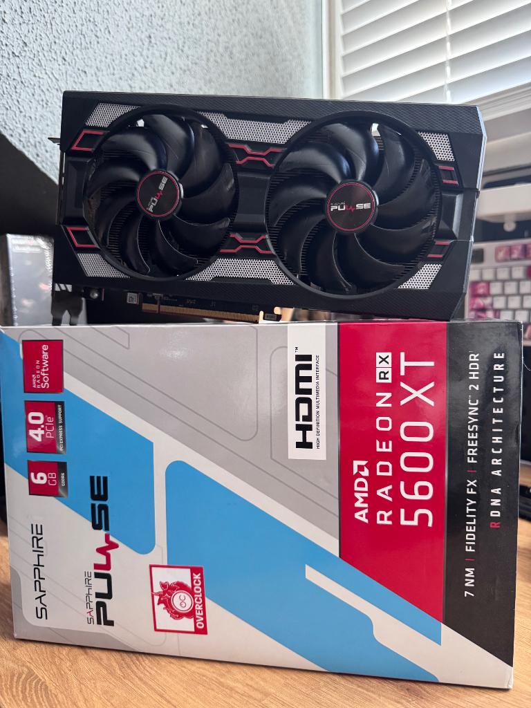 RX 5600 XT Sapphire Radeon, Ophalen of Verzenden, Gebruikt, GDDR6, PCI-Express 4
