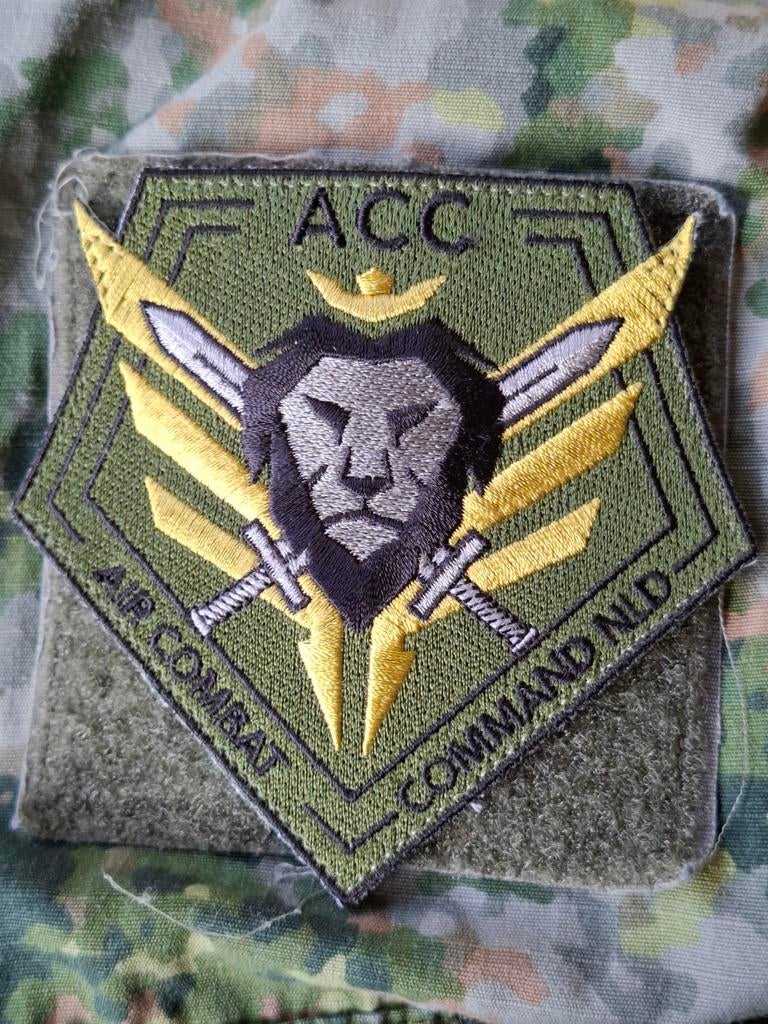 Air Combat Command Klu embleem, Verzamelen, Ophalen of Verzenden