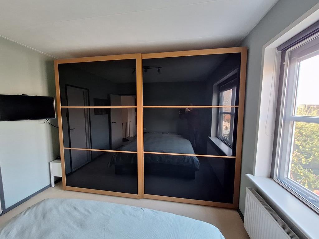 Schuifdeuren PAX kast 236x300cm, Ophalen, Hout, 75 tot 150 cm, Schuifpui